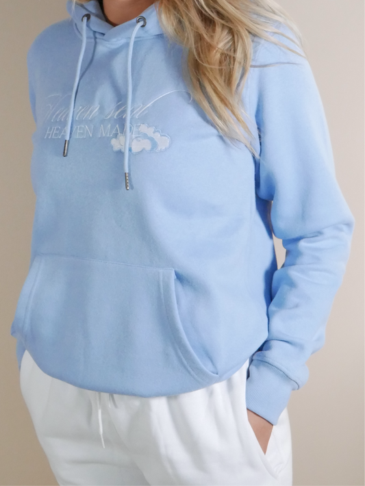 Heaven Made- Baby Blue Hoodie